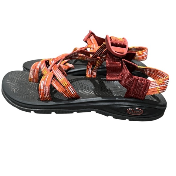 Chaco Shoes - Chaco Women’s 9 Z/Cloud X2 Botanic Spicy Orange Outdoor Active Sandals